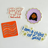 "I Am A Child Of God" Sticker